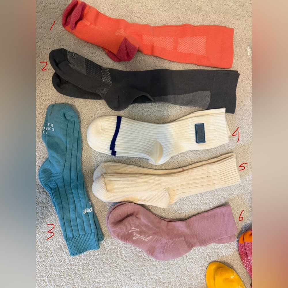 Ader Error socks half calf long socks